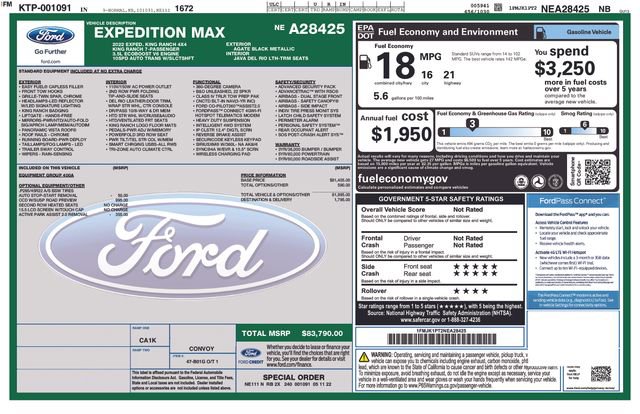 Used 2022 Ford Expedition Max King Ranch AWD/4WD image 19