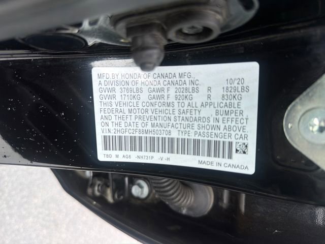 Used 2021 Honda Civic Sport image 27