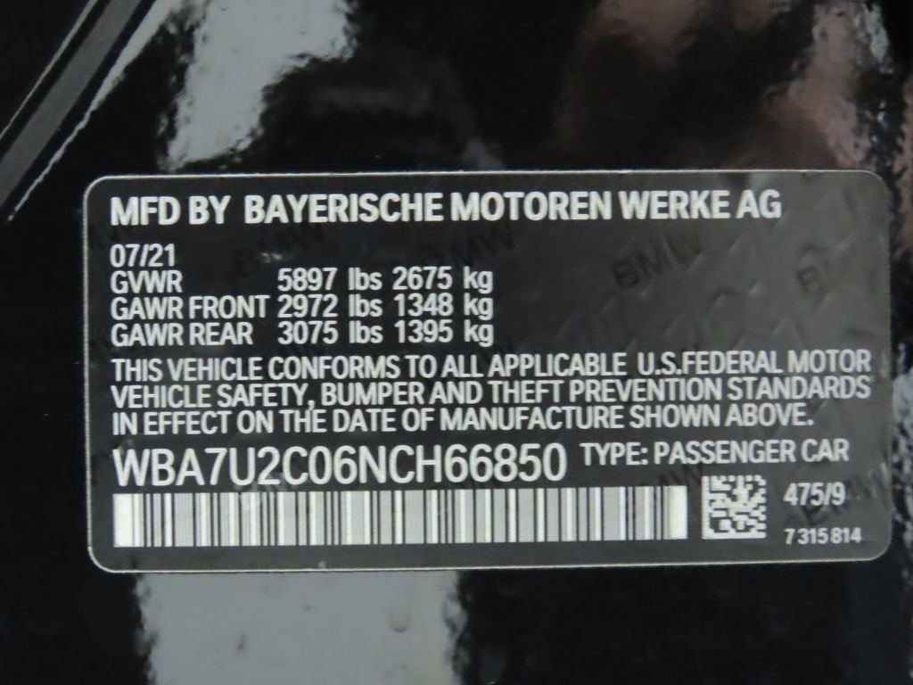 Used 2022 BMW 750i xDrive w/ Executive Package image 36