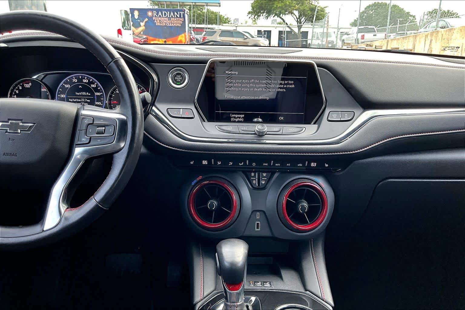 Used 2022 Chevrolet Blazer RS w/ Driver Confidence II Package FWD image 7