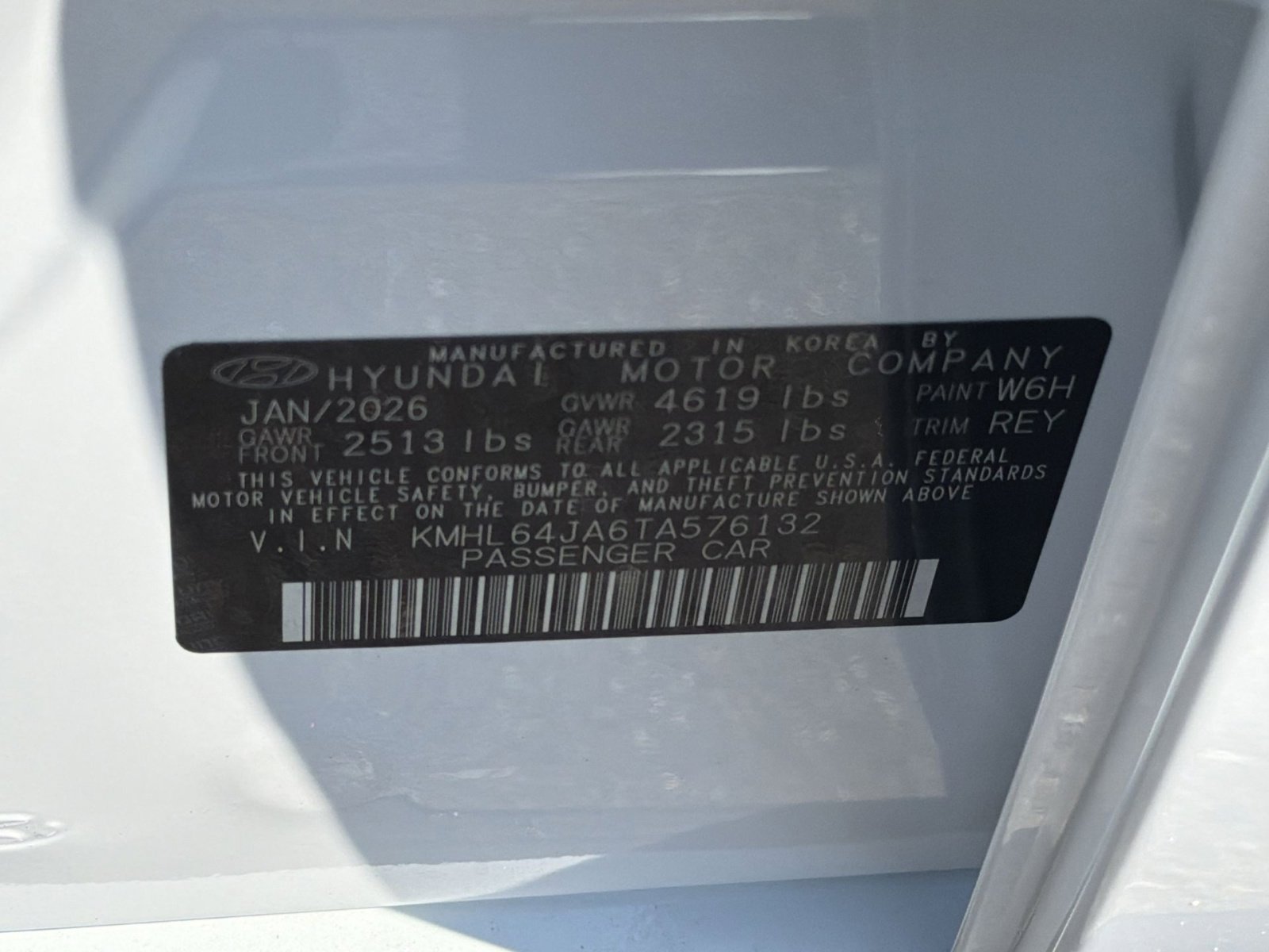 New 2026 Hyundai Sonata SEL AWD/4WD image 28