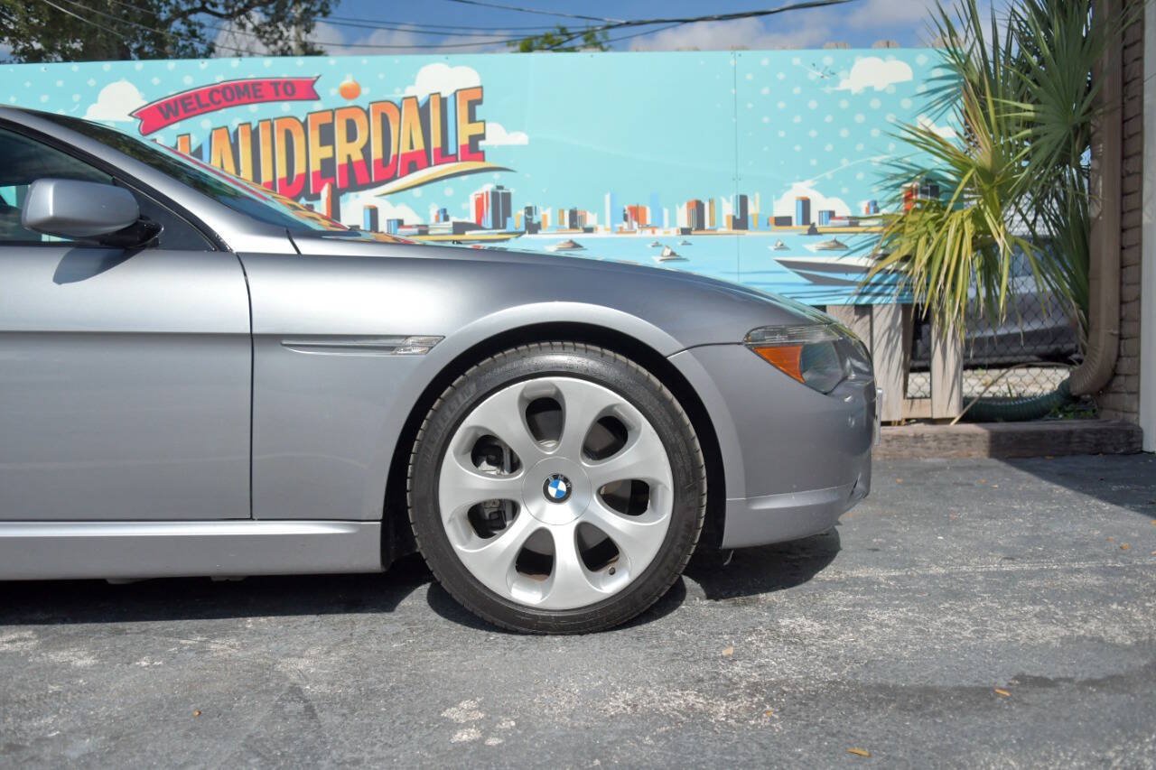 Used 2005 BMW 645Ci Convertible RWD image 30