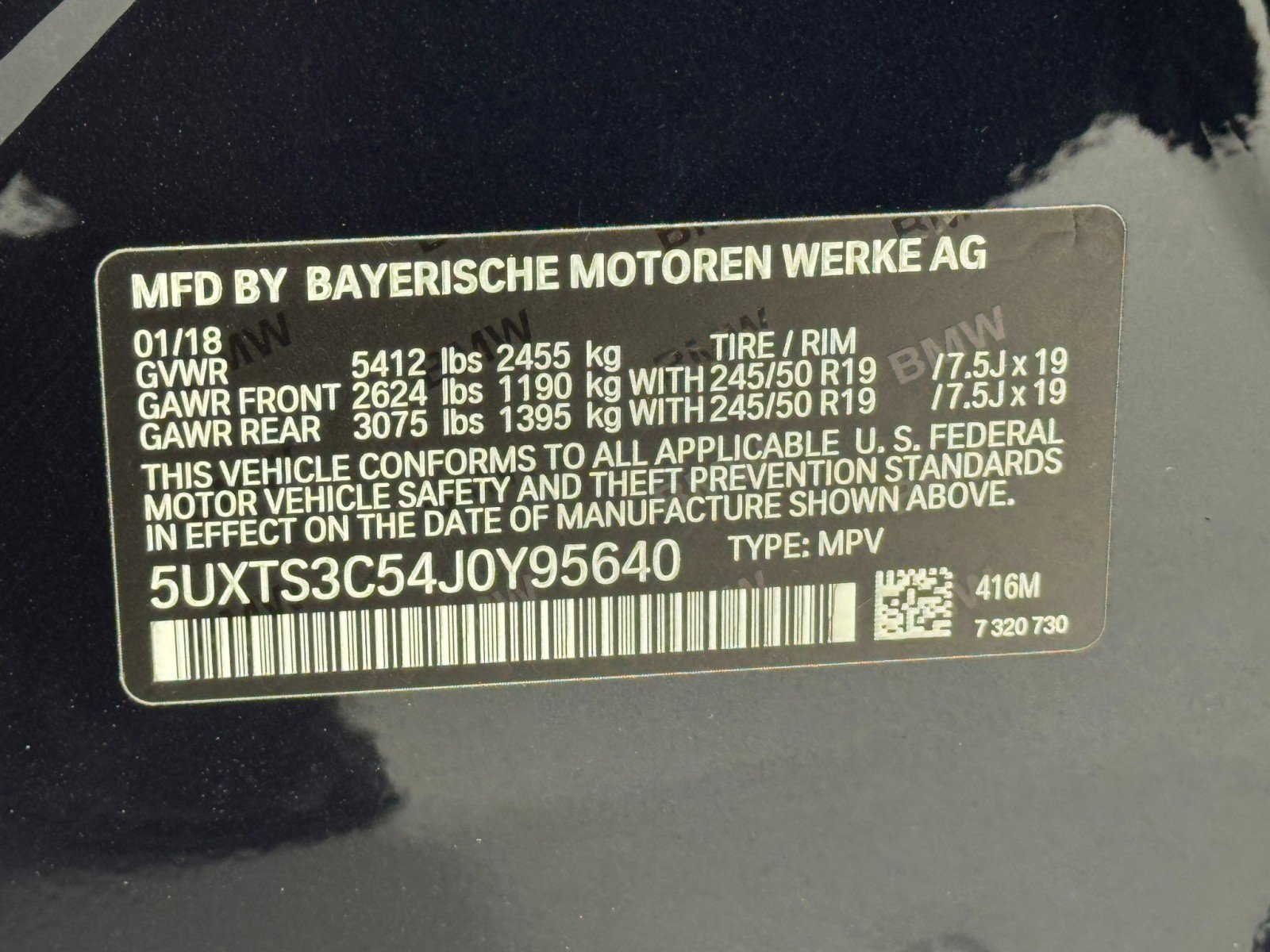 Used 2018 BMW X3 M40i image 43