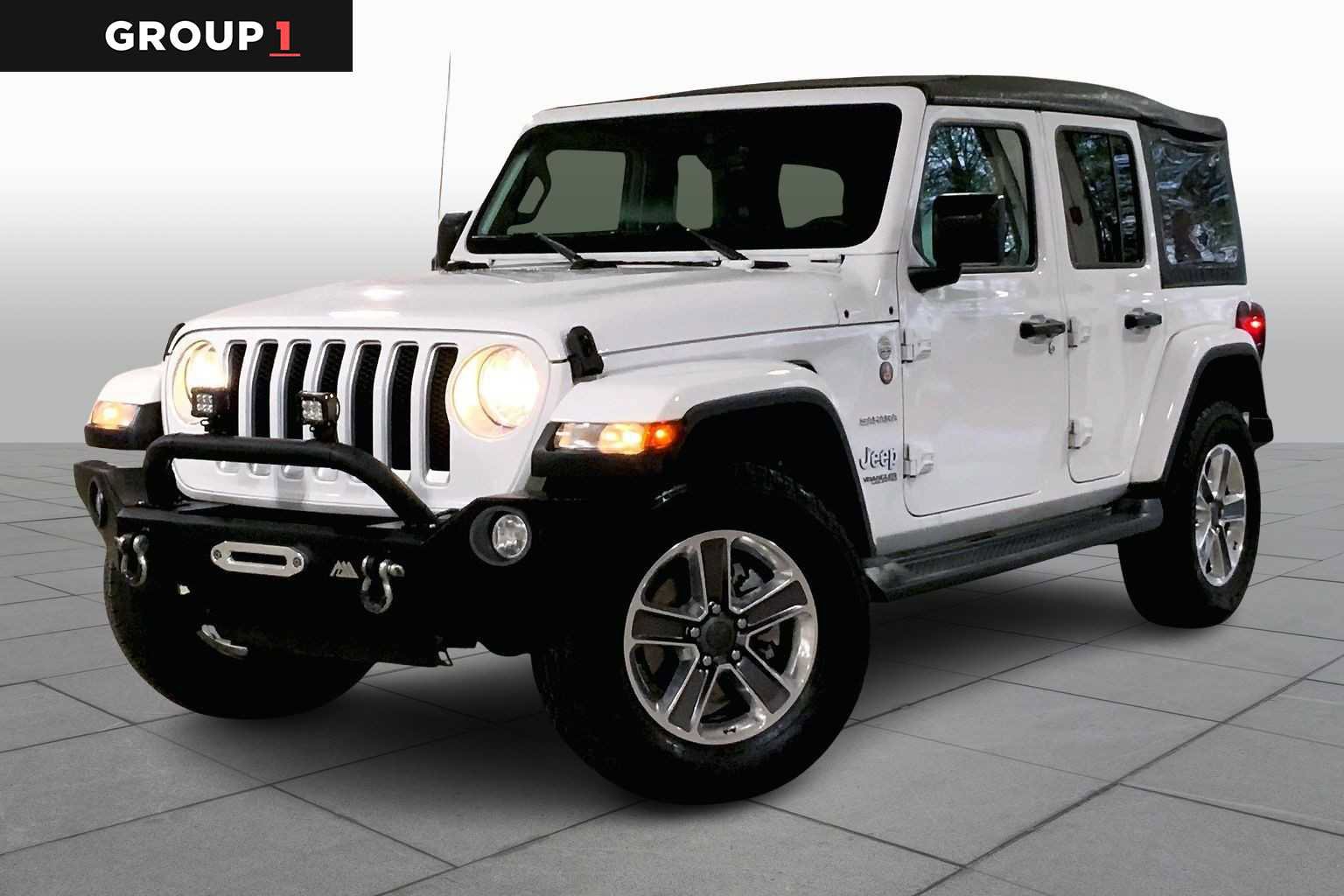 Used 2021 Jeep Wrangler Unlimited Sahara image 1