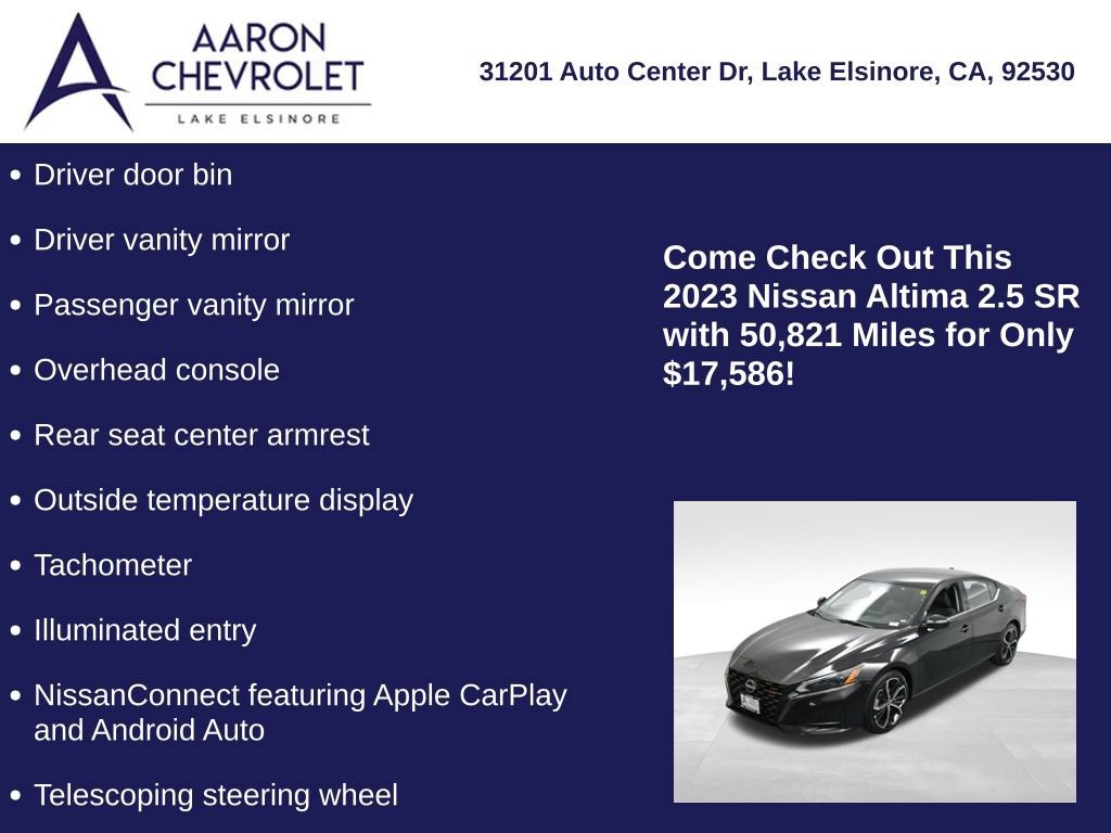 Used 2023 Nissan Altima 2.5 SR image 25