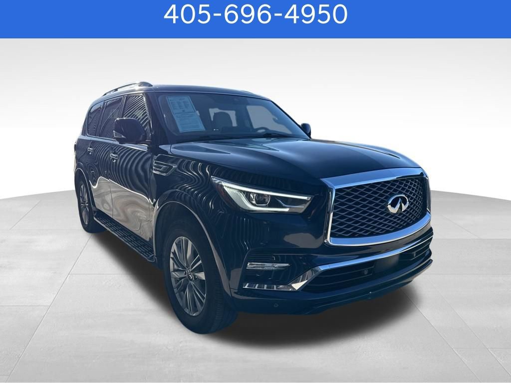 Used 2022 INFINITI QX80 Luxe w/ Cargo Package AWD/4WD image 2