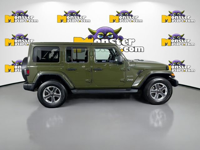 Used 2021 Jeep Wrangler Unlimited Sahara w/ Uconnect 4C Nav & Sound Group image 4