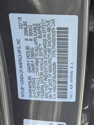 Used 2018 Honda Accord EX-L image 25