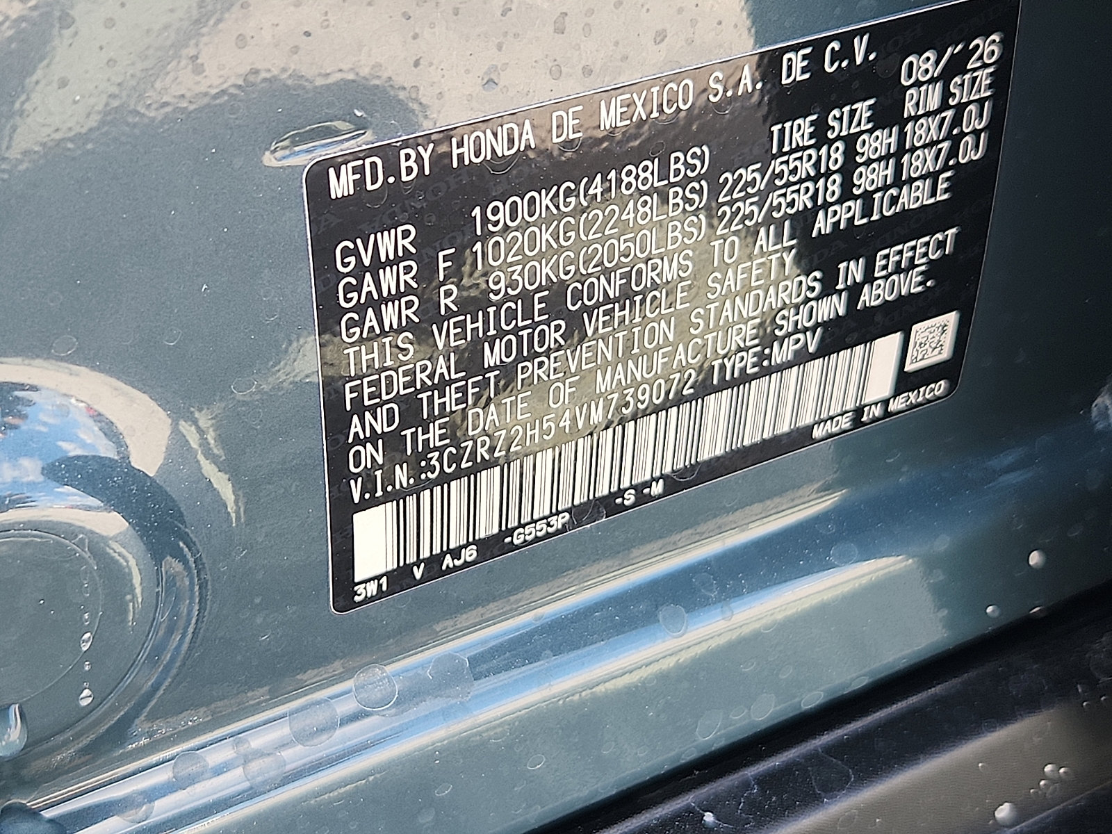 New 2027 Honda HR-V Sport image 17