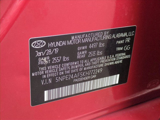 Used 2019 Hyundai Sonata SE FWD image 22