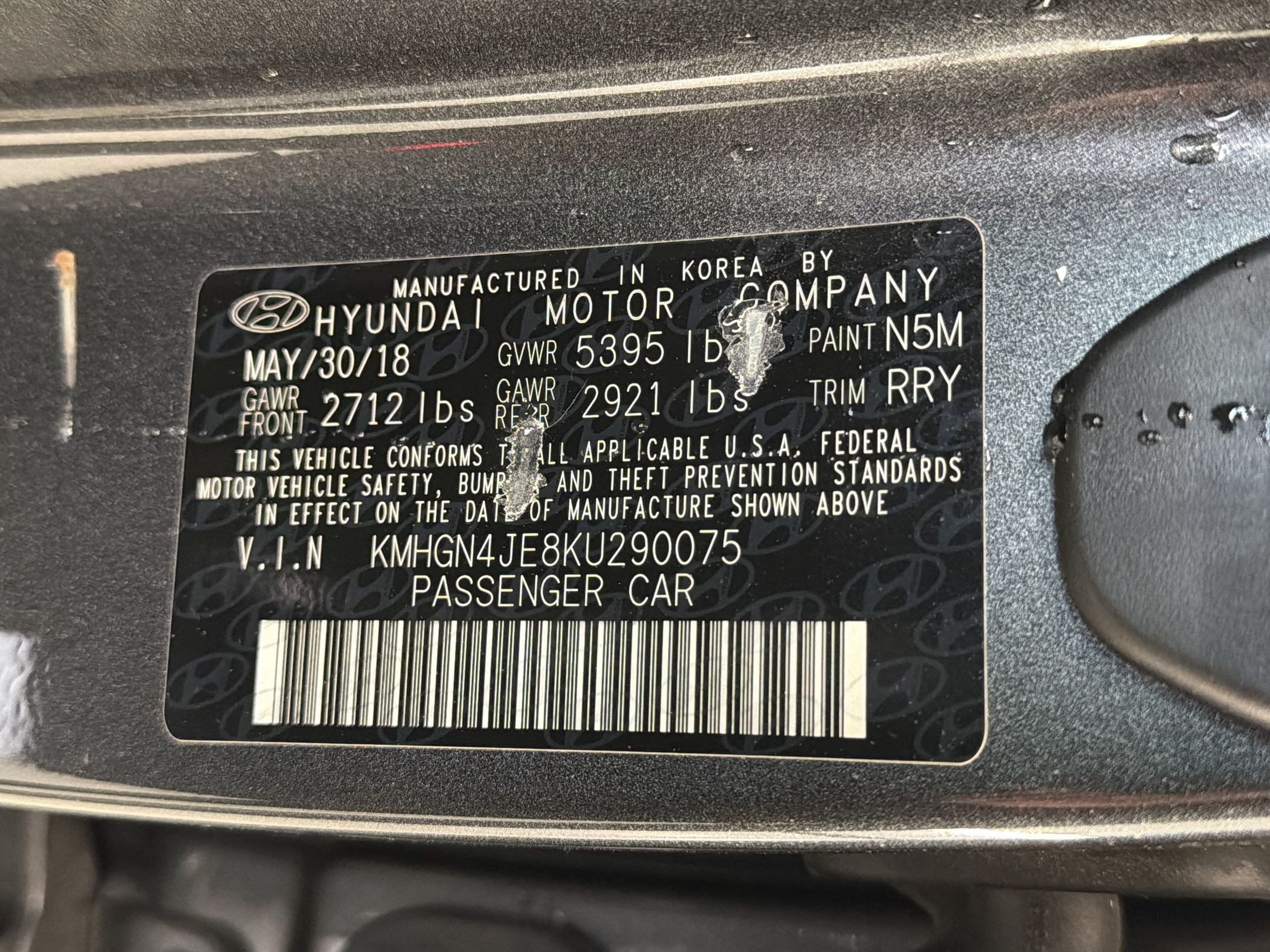 Used 2019 Genesis G80 3.8 w/ Ultimate Package 03 AWD/4WD image 18