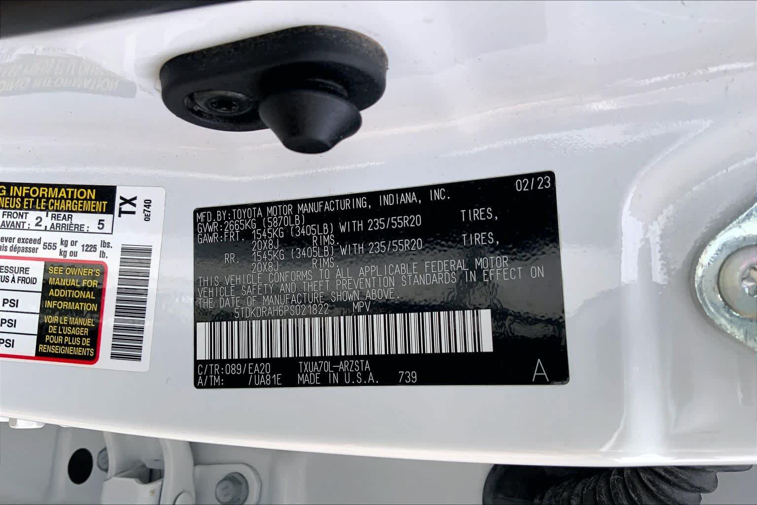 Used 2023 Toyota Highlander XSE FWD image 37