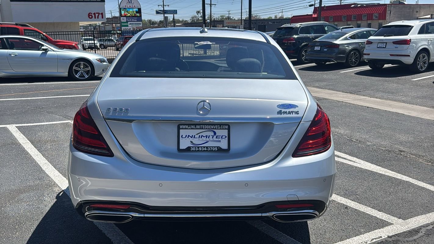 Used 2018 Mercedes-Benz S 560 4MATIC Sedan image 4