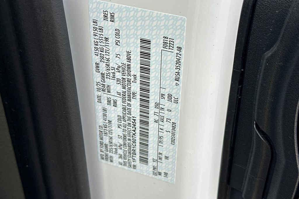 New 2026 Ford Transit 250 148 Medium Roof w/ Load Area Protection Package image 22