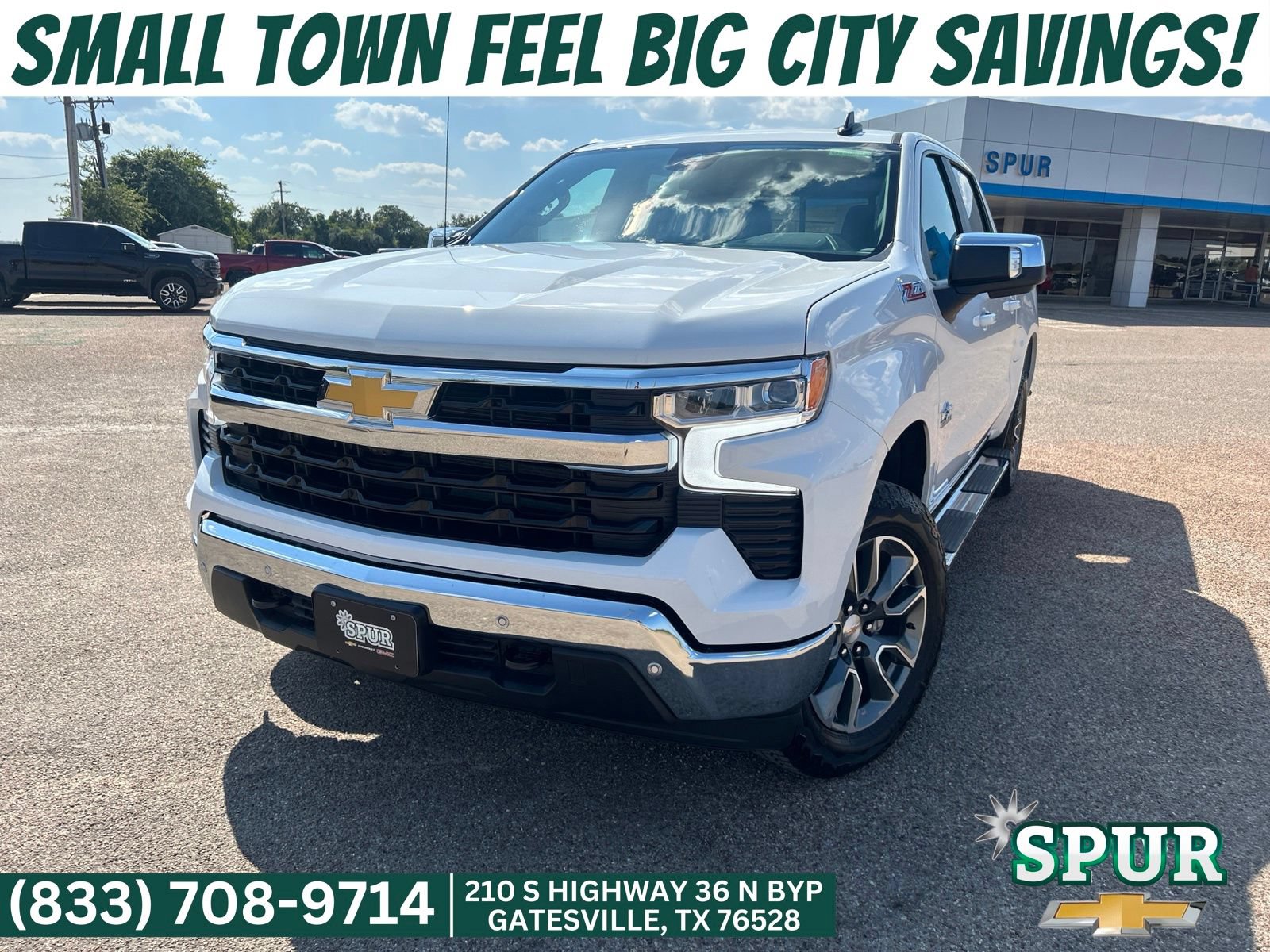 New 2026 Chevrolet Silverado 1500 LT w/ Texas Edition Plus