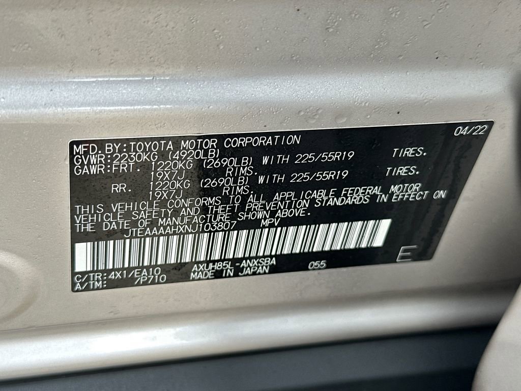 Used 2022 Toyota Venza Limited image 36