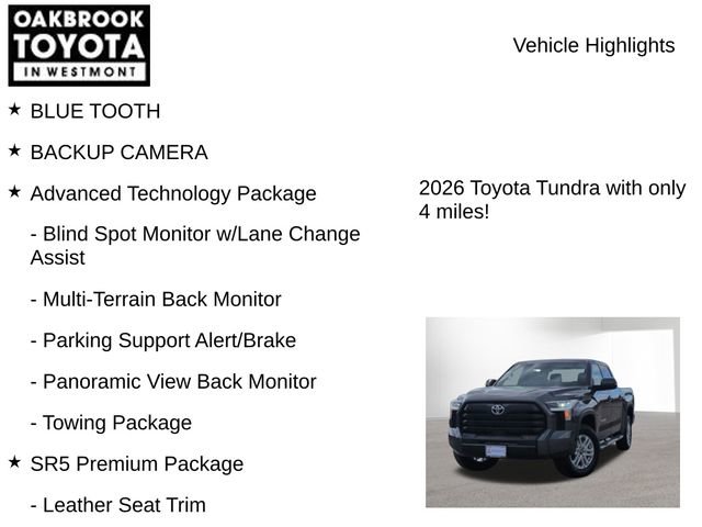 New 2026 Toyota Tundra SR5 image 7