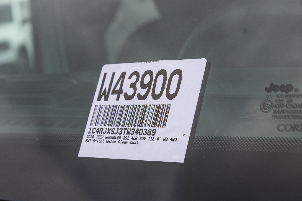 New 2026 Jeep Wrangler Unlimited Rubicon 392 AWD/4WD image 28