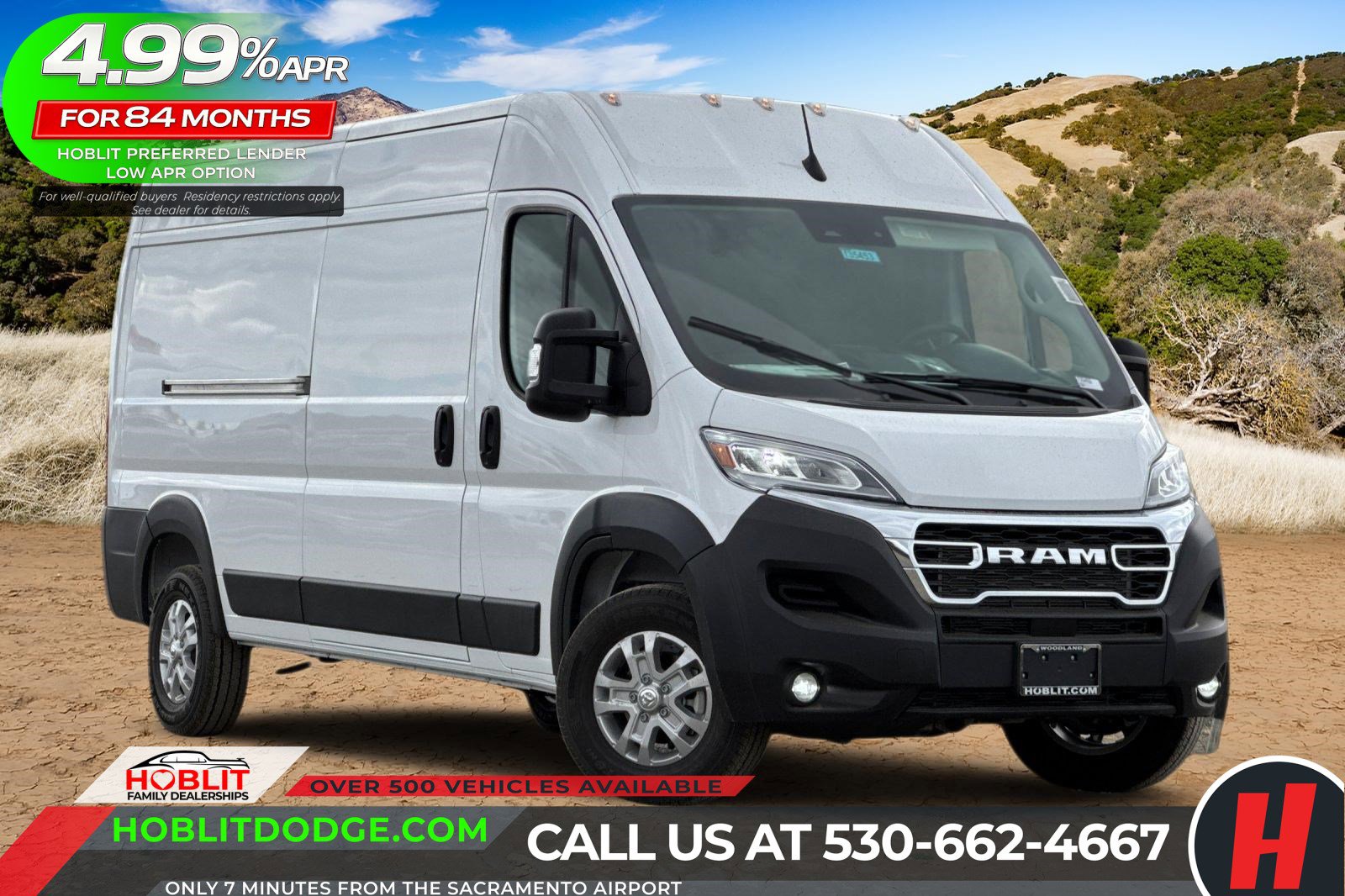New 2026 RAM ProMaster 2500 w/ Quick Order Package 22G SLT FWD image 1