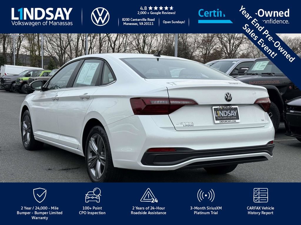 Certified 2024 Volkswagen Jetta SE w/ Panoramic Sunroof Package image 5
