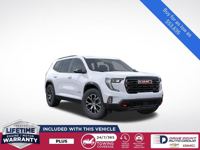 New 2026 GMC Acadia AT4 w/ Luxury Package