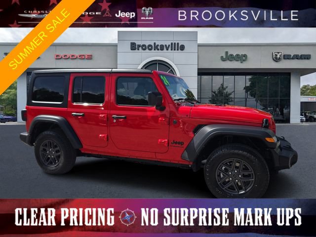 Used 2024 Jeep Wrangler Unlimited Sport AWD/4WD image 1