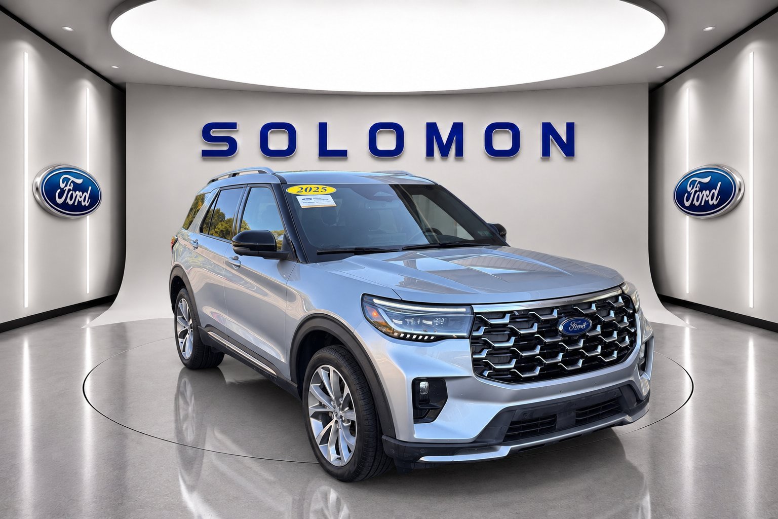 Certified 2025 Ford Explorer Platinum w/ Ultimate Package AWD/4WD image 8