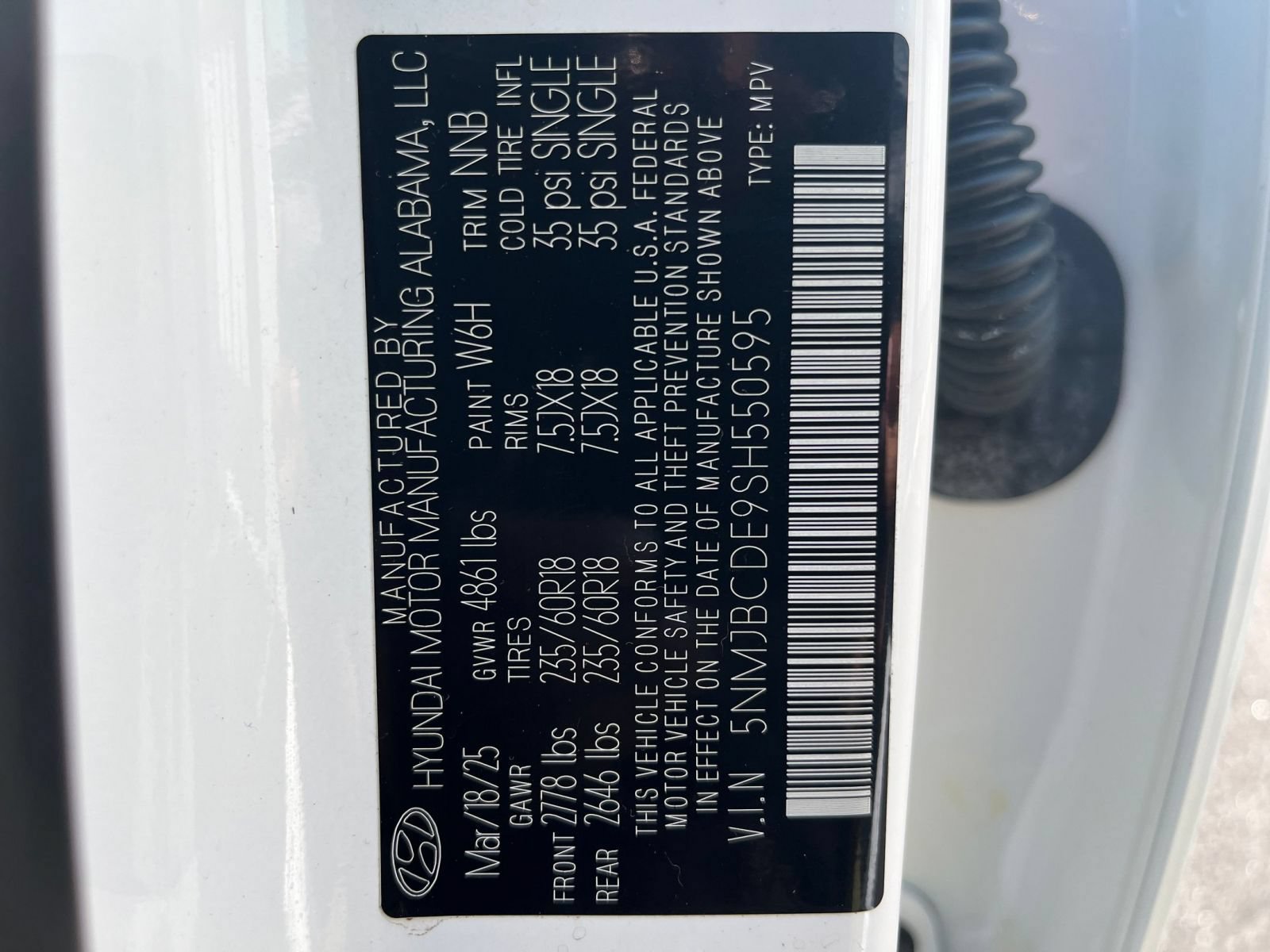Used 2025 Hyundai Tucson SEL AWD/4WD image 34