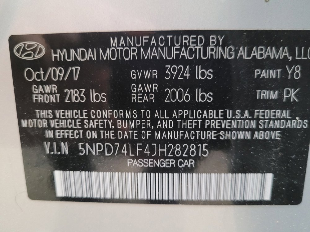 Used 2018 Hyundai Elantra SE w/ Winter Weather Package FWD image 33