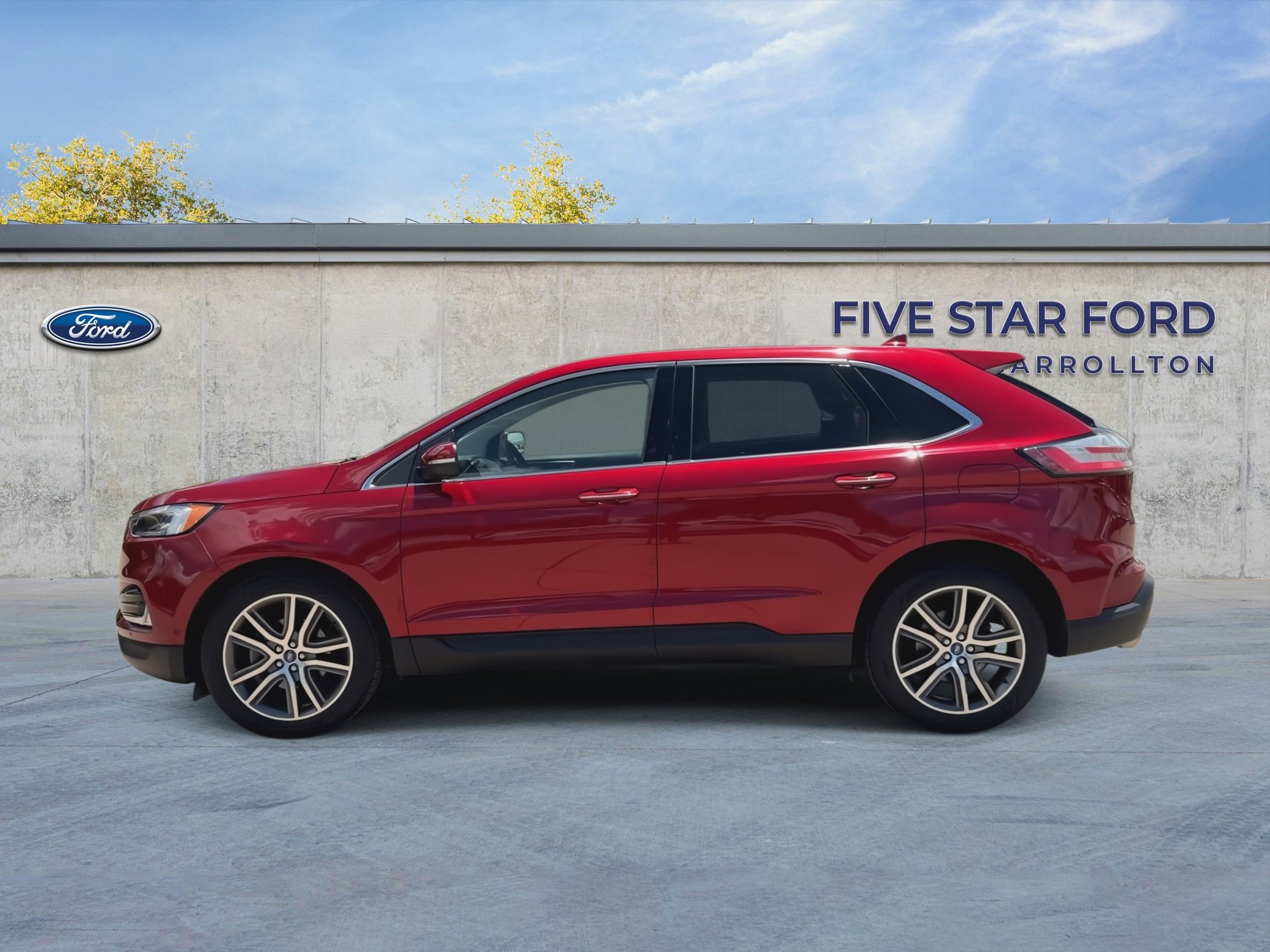Certified 2019 Ford Edge Titanium w/ Equipment Group 301A FWD image 5