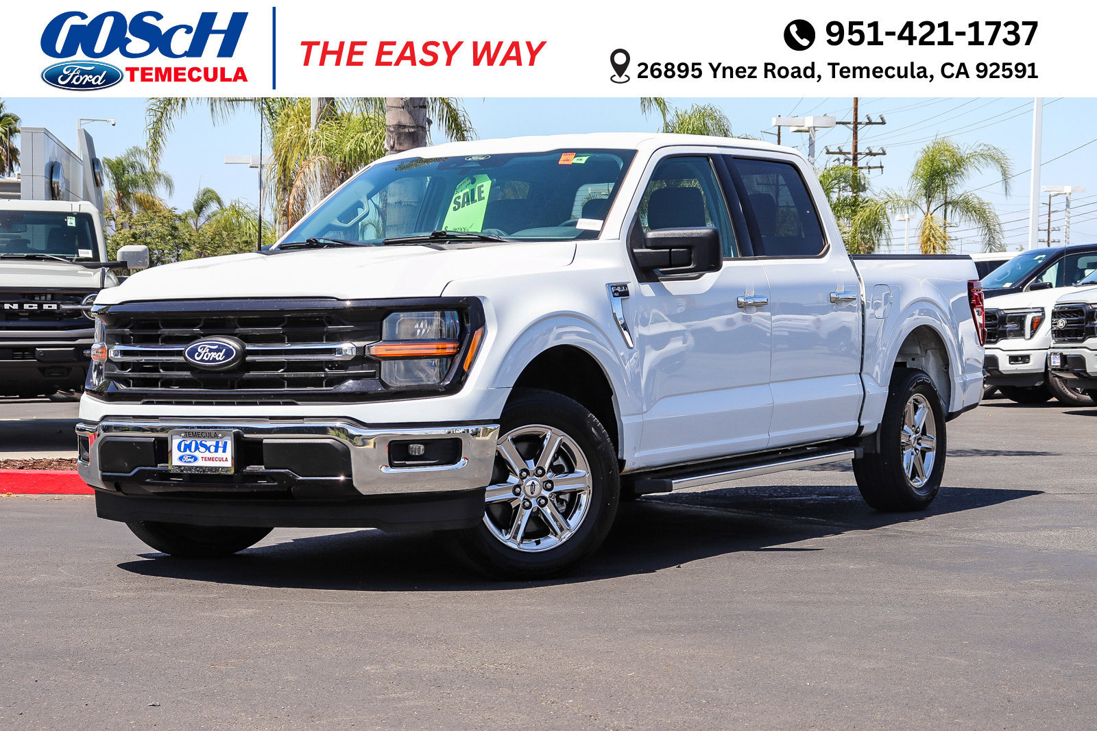 Certified 2025 Ford F150 XLT w/ Equipment Group 301A Standard