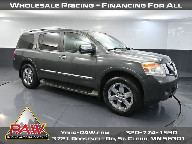 Used 2011 Nissan Armada Platinum w/ 2nd Row Captain Seat Pkg image 1