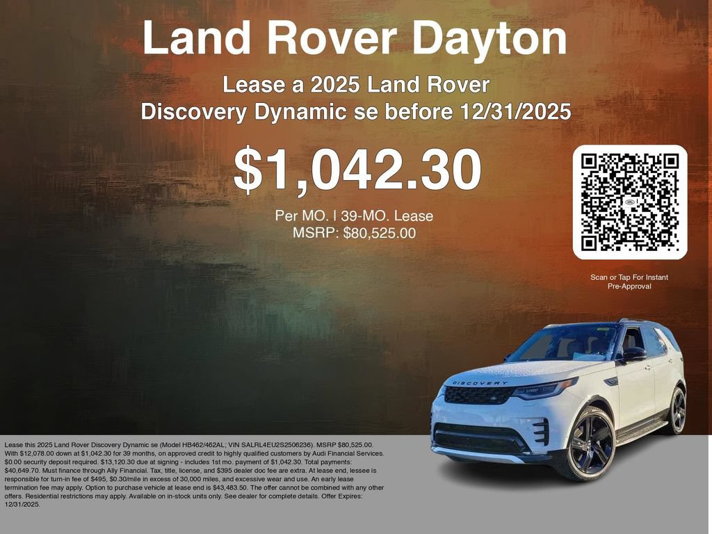 New 2025 Land Rover Discovery Dynamic SE AWD/4WD image 3