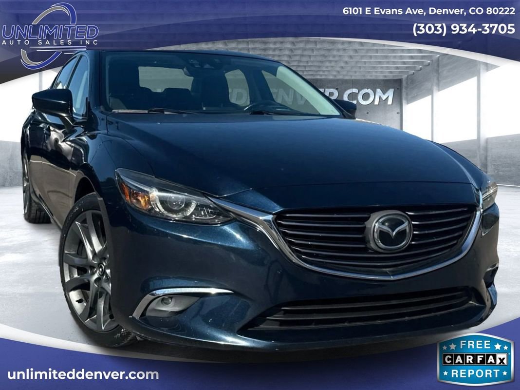 Used 2016 MAZDA MAZDA6 Grand Touring w/ GT Technology Package image 1
