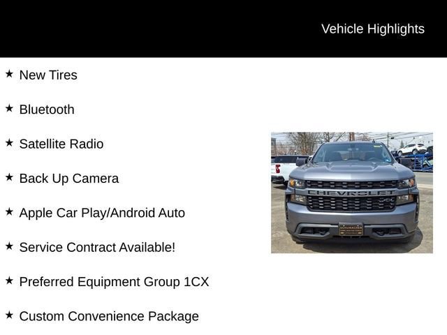 Used 2020 Chevrolet Silverado 1500 Custom w/ Custom Value Package AWD/4WD image 6
