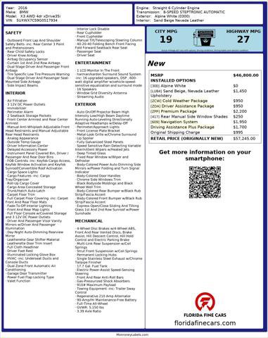 Used 2016 BMW X3 xDrive35i image 6