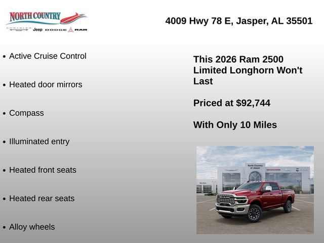New 2026 RAM 2500 Limited AWD/4WD image 16