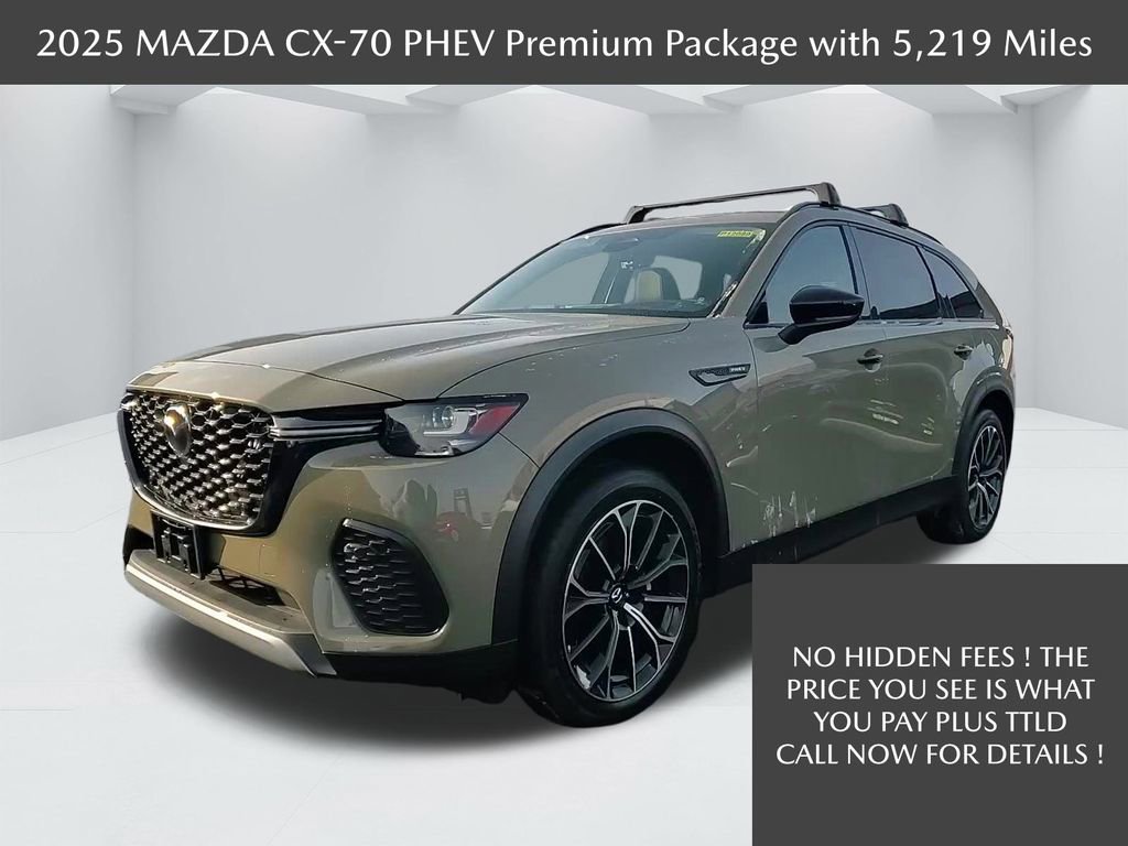 Certified 2025 MAZDA CX-70 Plug-In Hybrid w/ Premium Pkg video 1