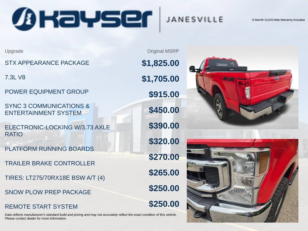 Used 2020 Ford F350 XL w/ STX Appearance Package AWD/4WD image 2