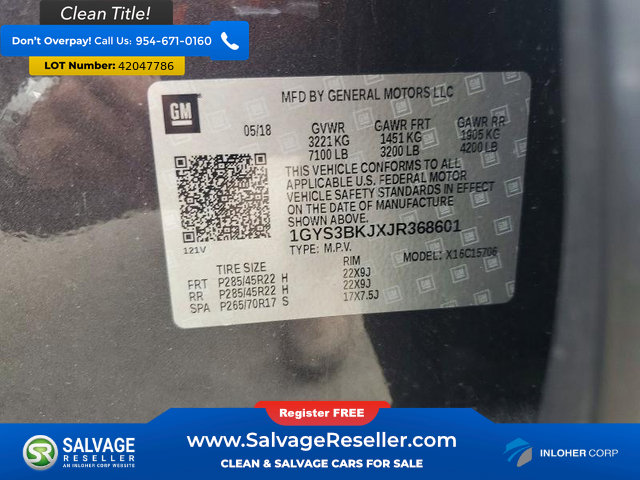 Used 2018 Cadillac Escalade Luxury image 17