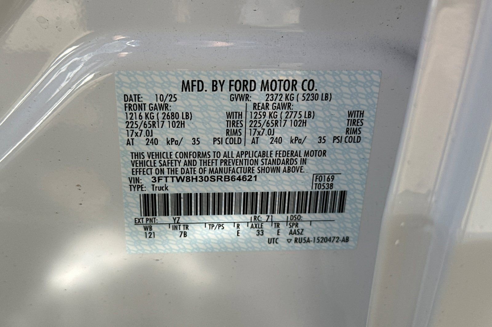 New 2025 Ford Maverick XLT image 27