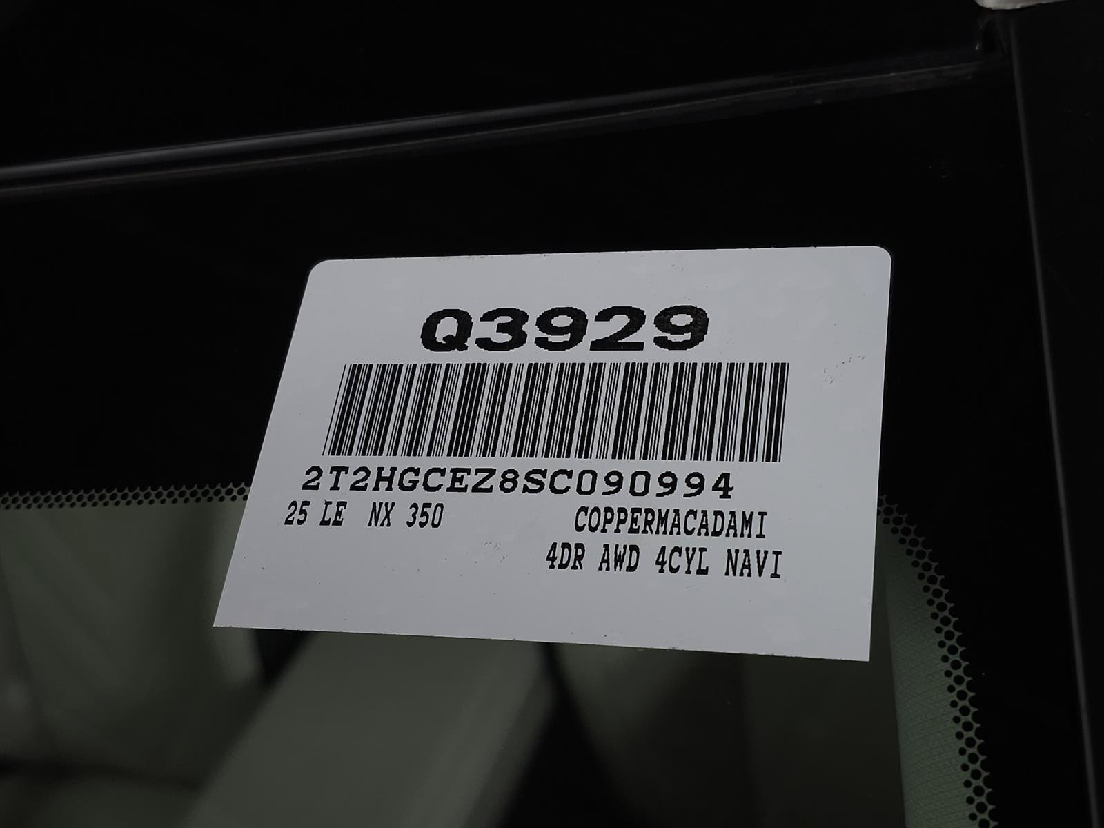 Certified 2025 Lexus NX 350 AWD w/ Accessory Package (K3) image 39