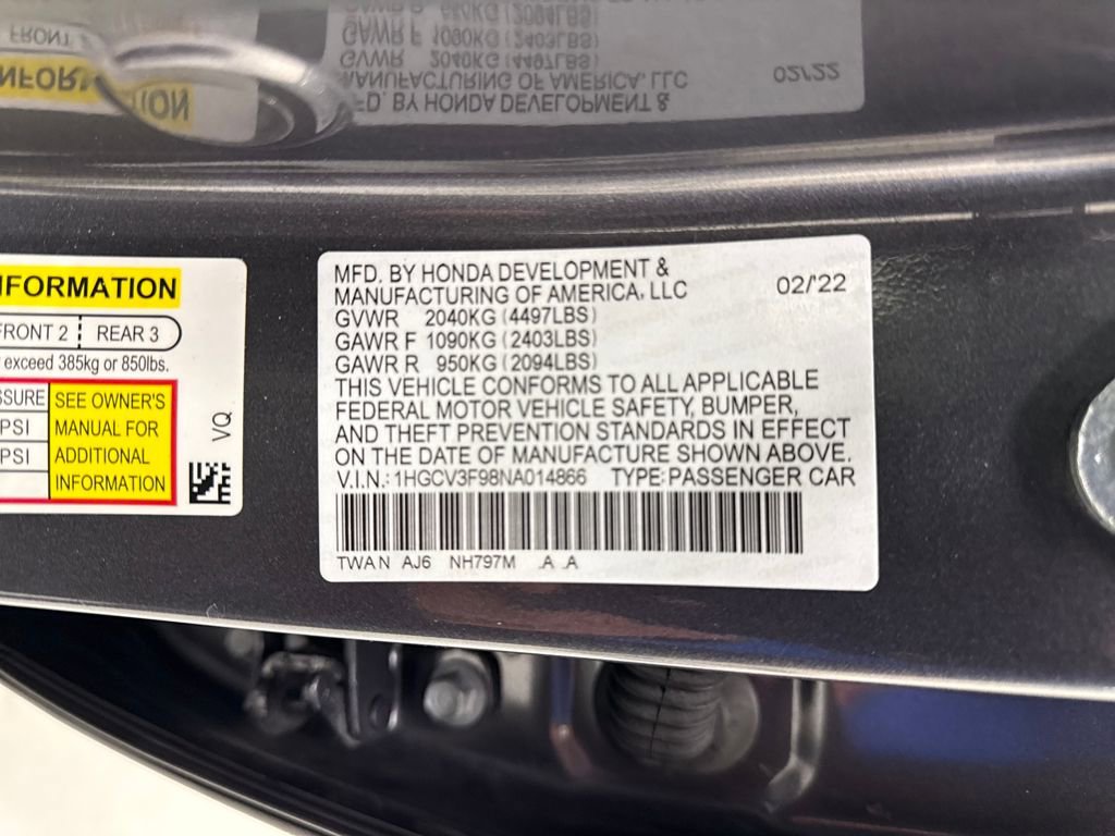Used 2022 Honda Accord Touring image 27