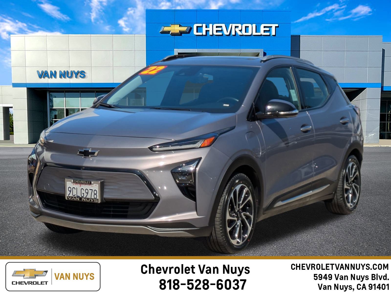 Used 2022 Chevrolet Bolt EUV Premier w/ Sun & Sound Package