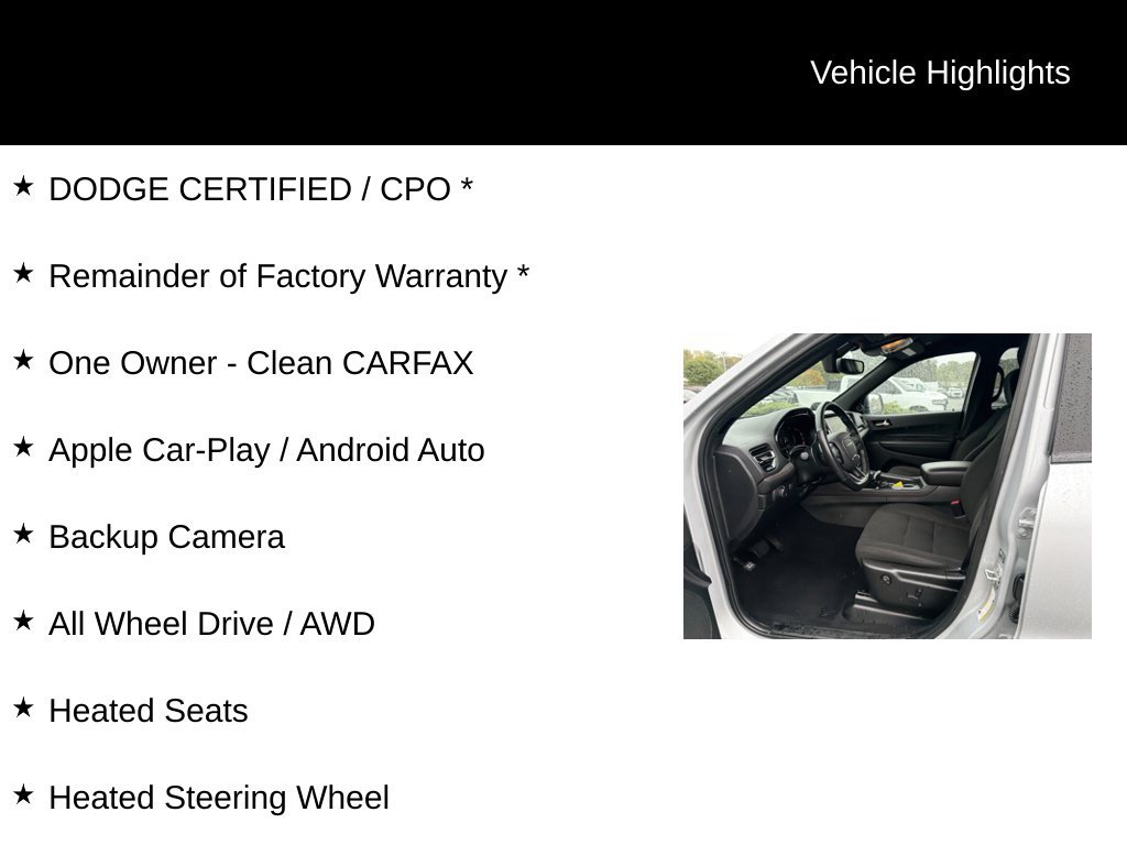 Used 2025 Dodge Durango GT AWD/4WD image 11