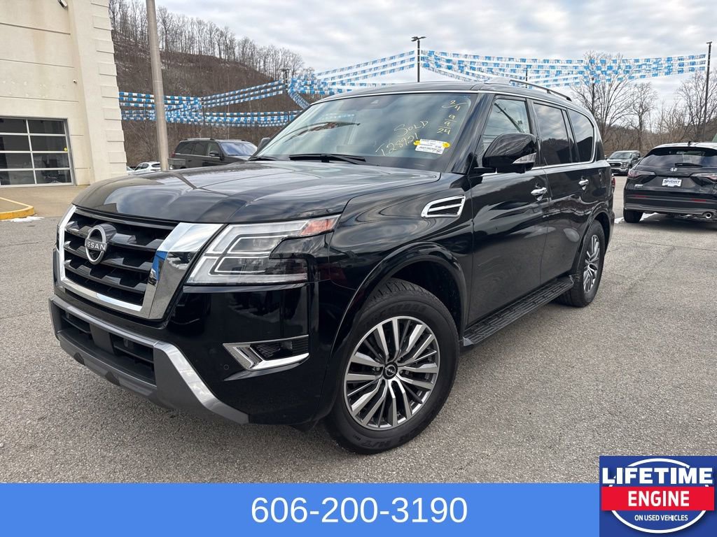 Used 2024 Nissan Armada SL w/ Captain's Chairs Package