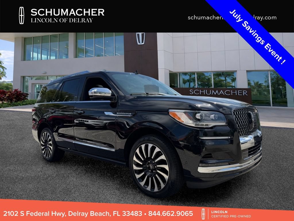 Certified 2024 Lincoln Navigator Black Label