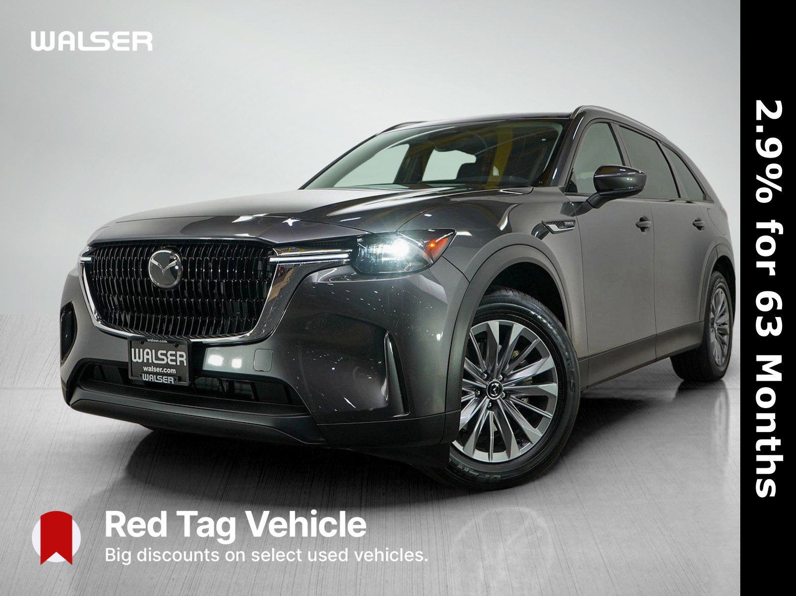 Certified 2024 MAZDA CX-90 Plug-In Hybrid w/ Preferred image 1