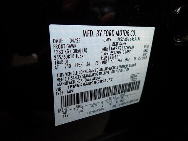 New 2025 Ford Explorer 4WD Police Interceptor image 17