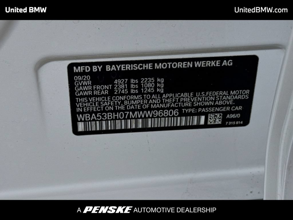 Used 2021 BMW 530i RWD image 15